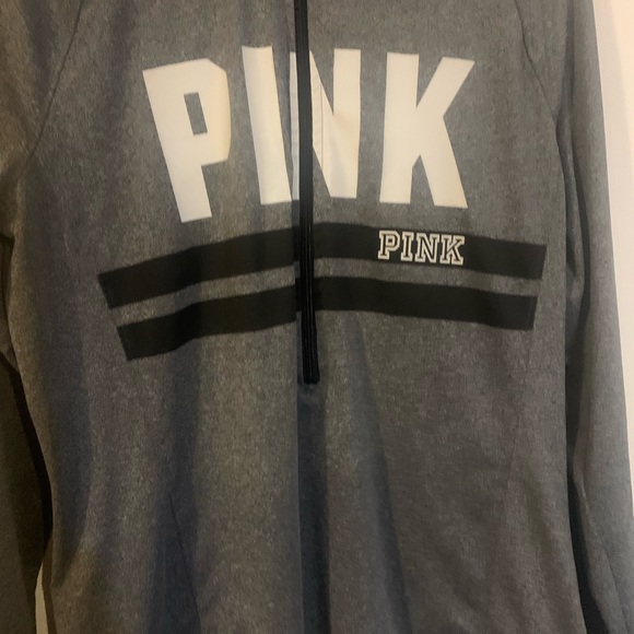 Pink pull over zip - Picture 2 of 3